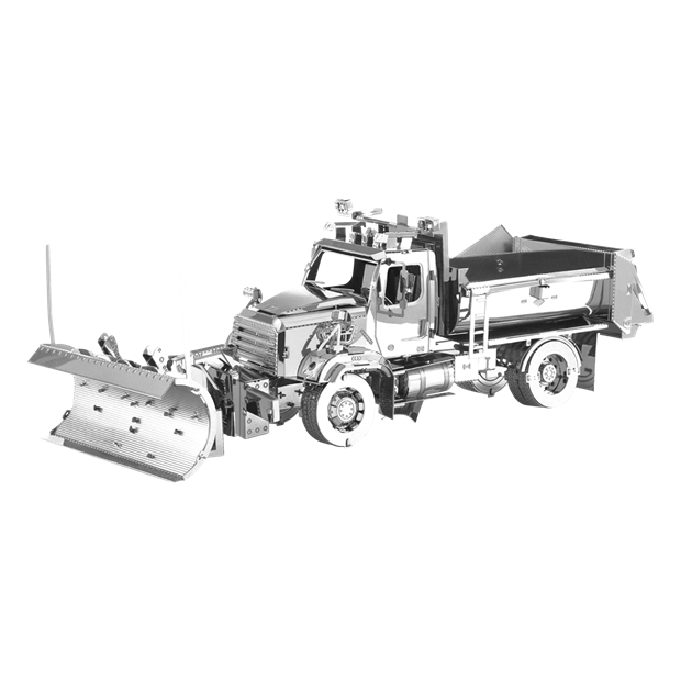 Image of Metal Earth 3D Laser Cut Steel Puzzle Model Kit - 114SD Snow Plow MMS147