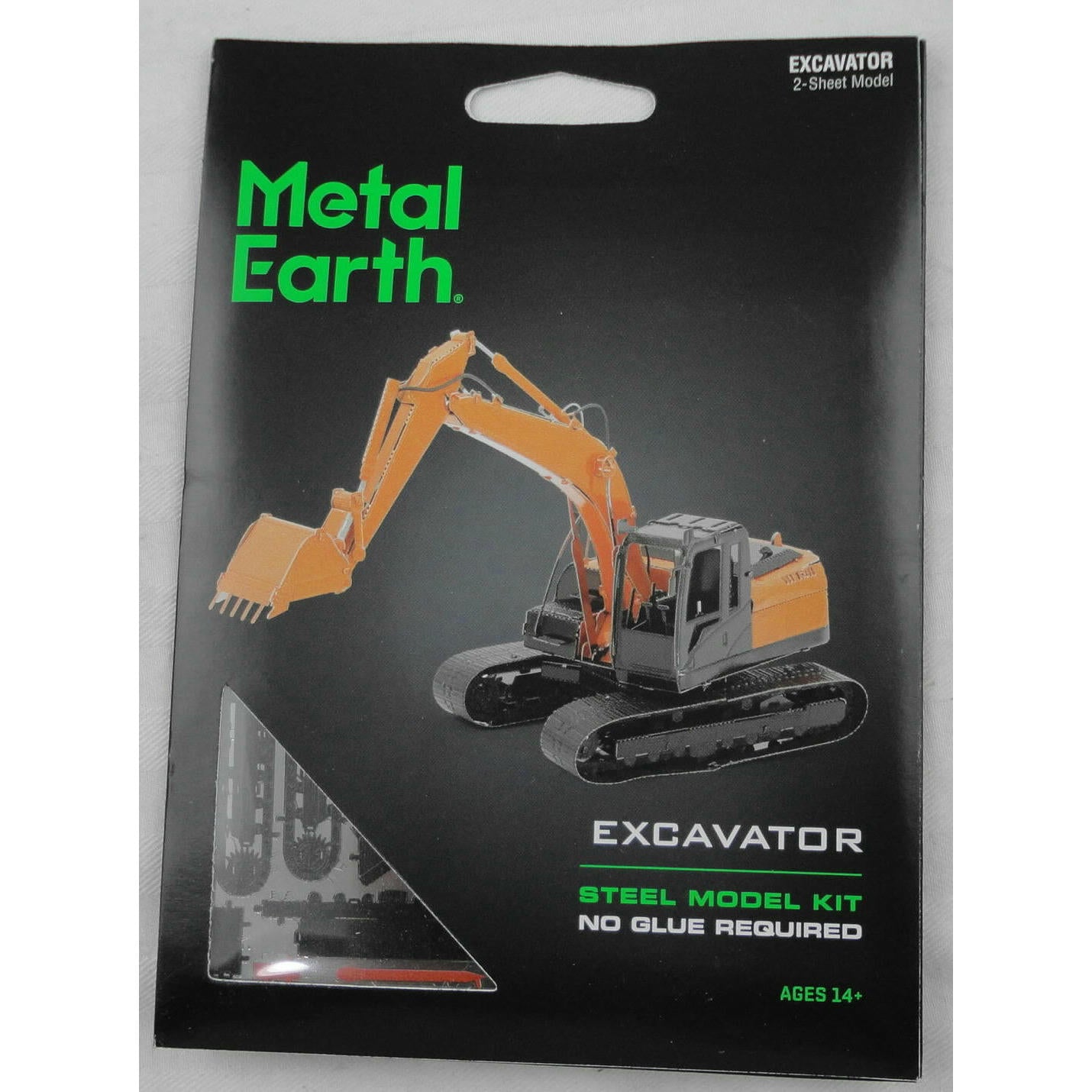 Image of Metal Earth 3D Laser Cut Steel Puzzle Model Kit - Excavator MMS185