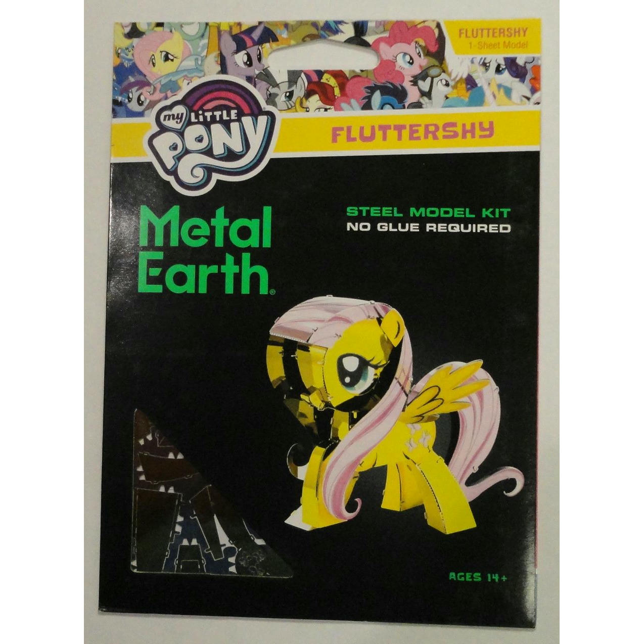 Image of Metal Earth 3D Laser Cut Steel Model Kit: My Little Pony Fluttershy FASMMS332