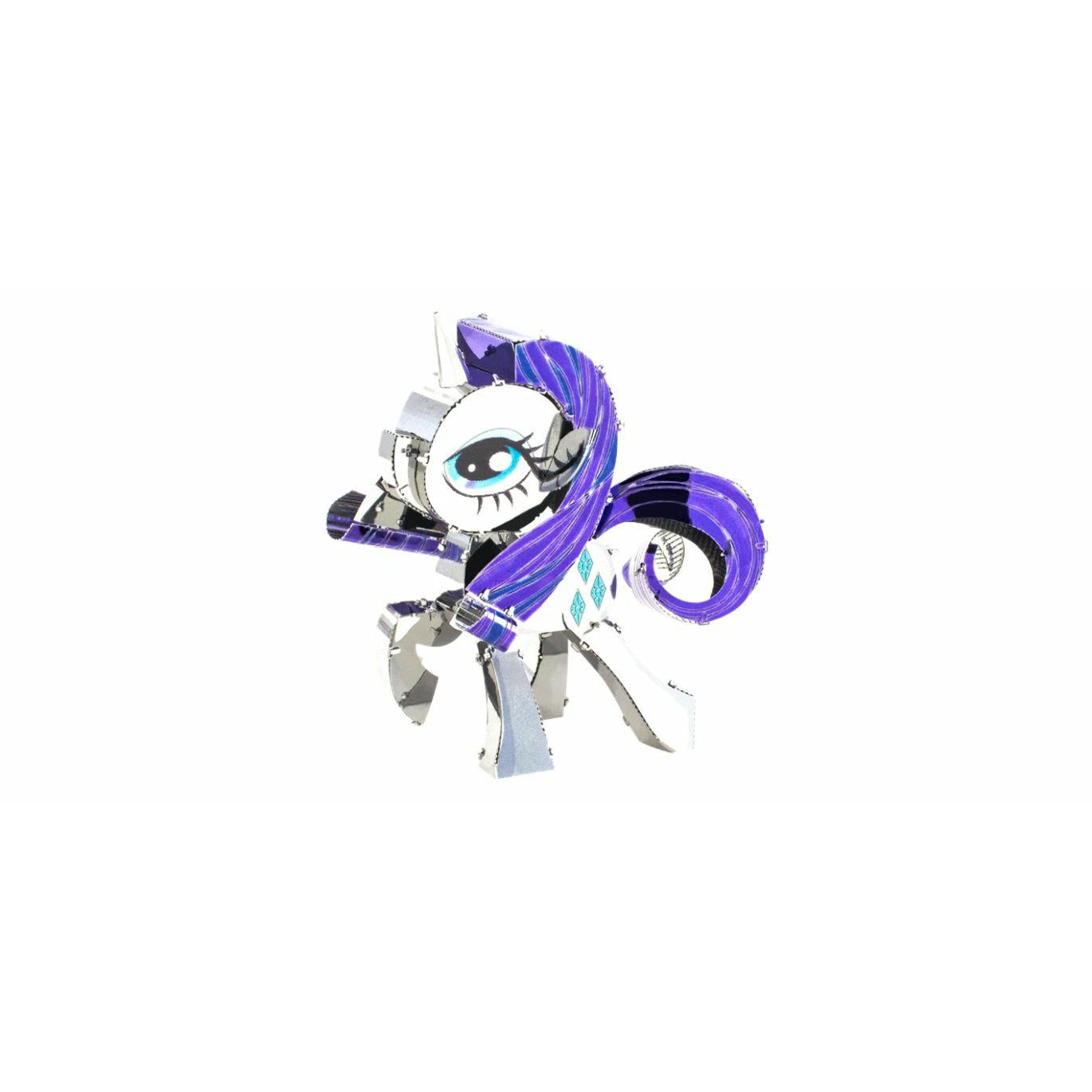 Image of Metal Earth 3D Laser Cut Steel Model Kit: My Little Pony Rarity FASMMS335