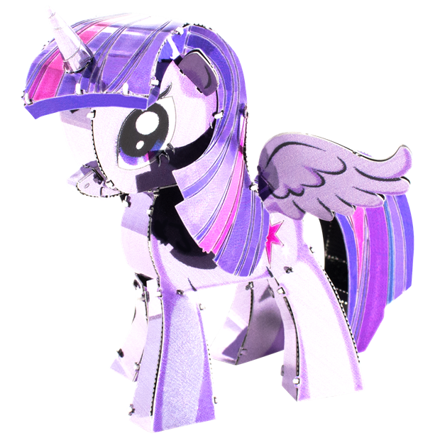 Image of Metal Earth 3D Laser Cut Steel Model My Little Pony Twilight Sparkle MMS336