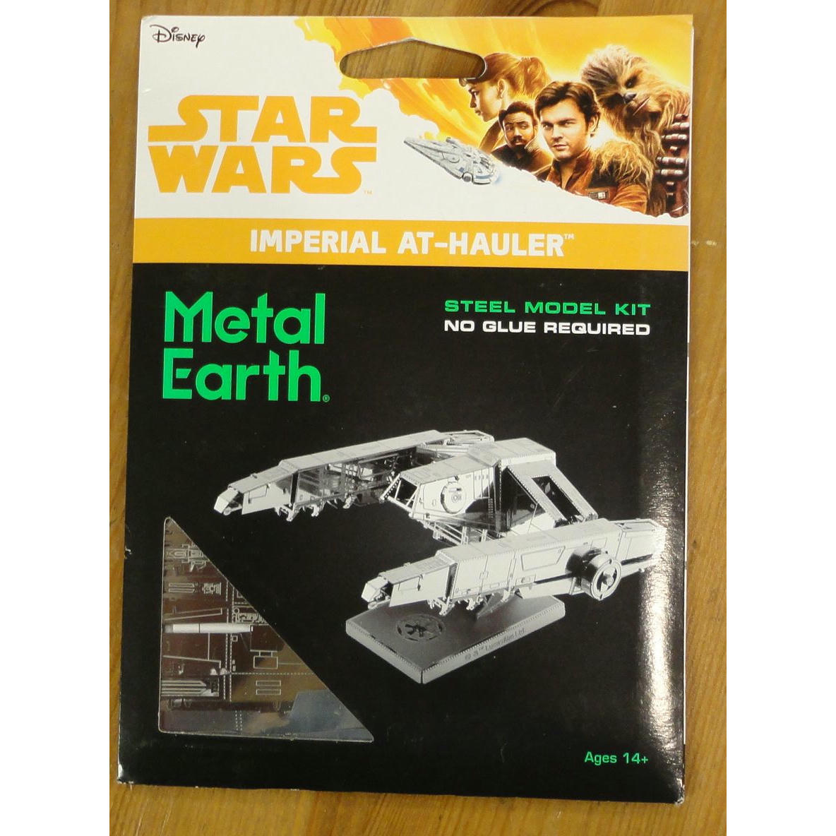 Image of Metal Earth 3D Laser Cut Steel Model Kit: Star Wars Imperial AT-Hauler FASMMS410