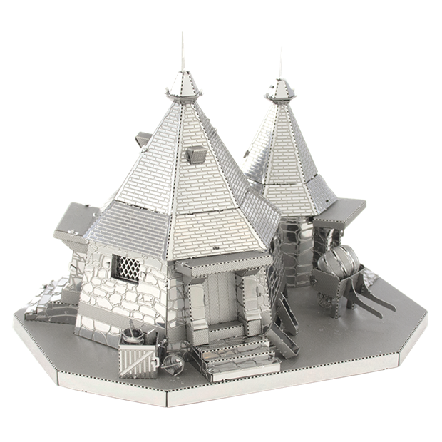 Image of Metal Earth 3D Laser Cut Steel Model Kit: Harry Potter Rebeus Hagrid Hut MMS441