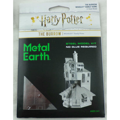 Image of Metal Earth 3D Laser Cut Steel Model Kit: Harry Potter The Burrow Weasley MMS444