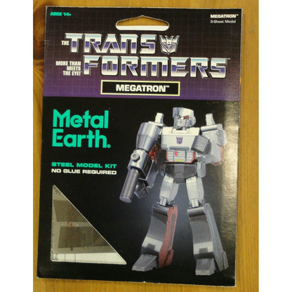 Image of Metal Earth 3D Laser Cut Steel Model Kit: Transformers Megatron in Color MMS471