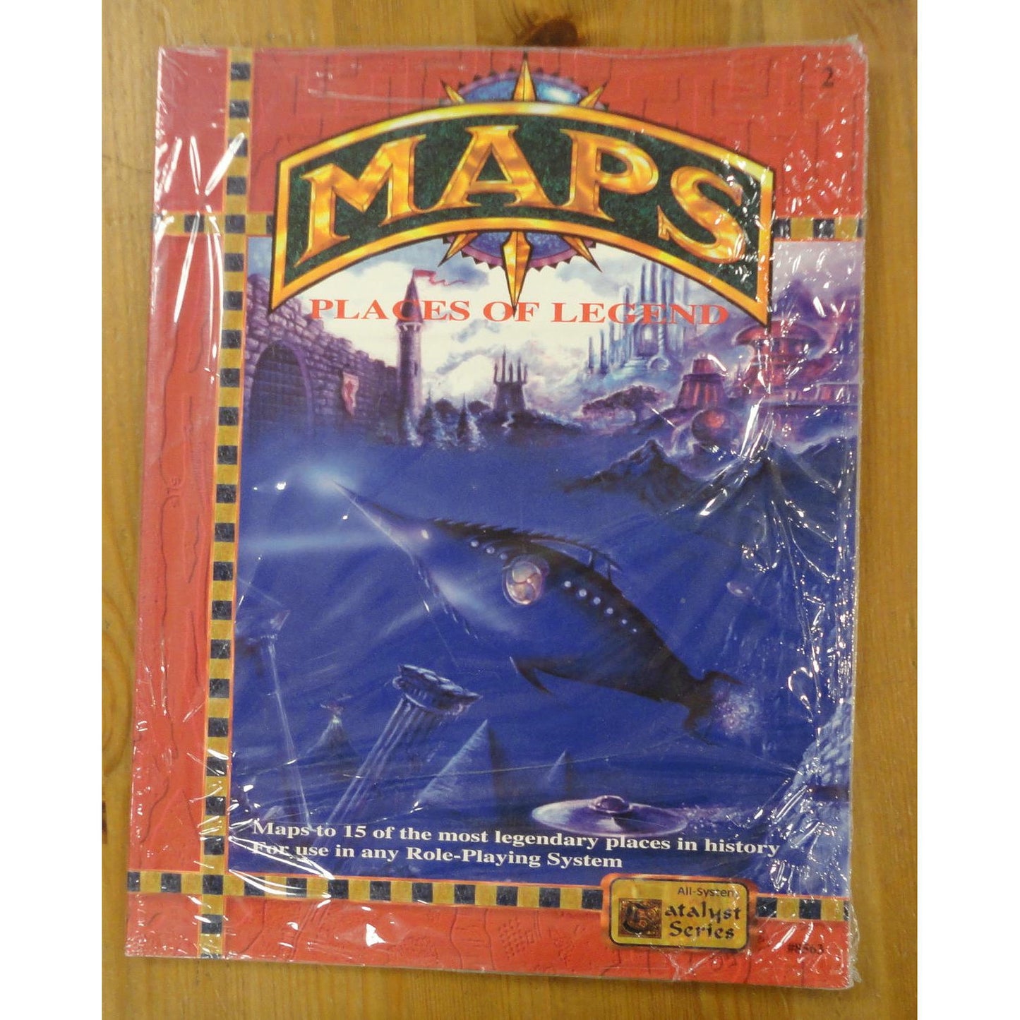 Image of Maps #2: Places of Legend for any Roleplaying Game RPG by Flying Buffalo FBI8563