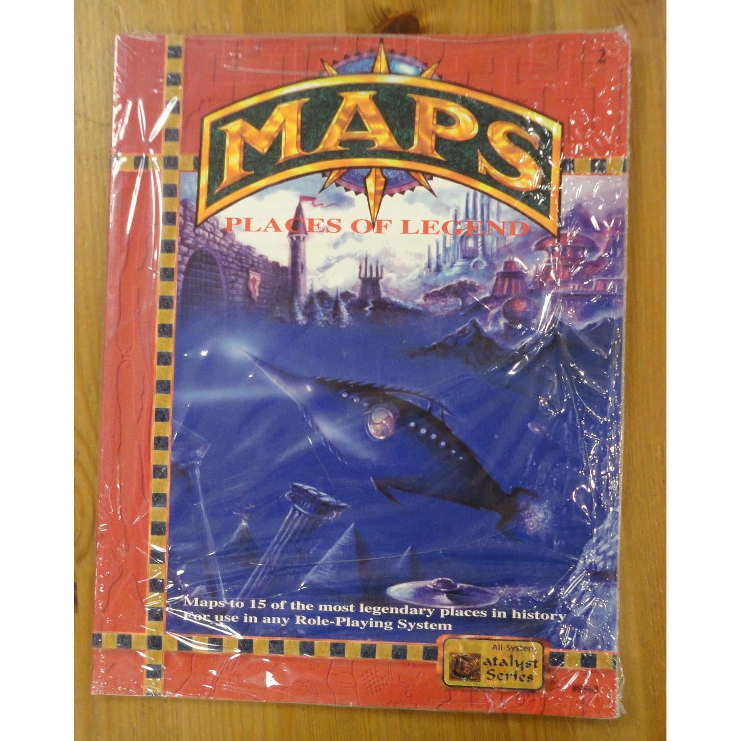 Image of Maps #2: Places of Legend for any Roleplaying Game RPG by Flying Buffalo FBI8563