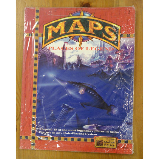 Image of Maps #2: Places of Legend for any Roleplaying Game RPG by Flying Buffalo FBI8563