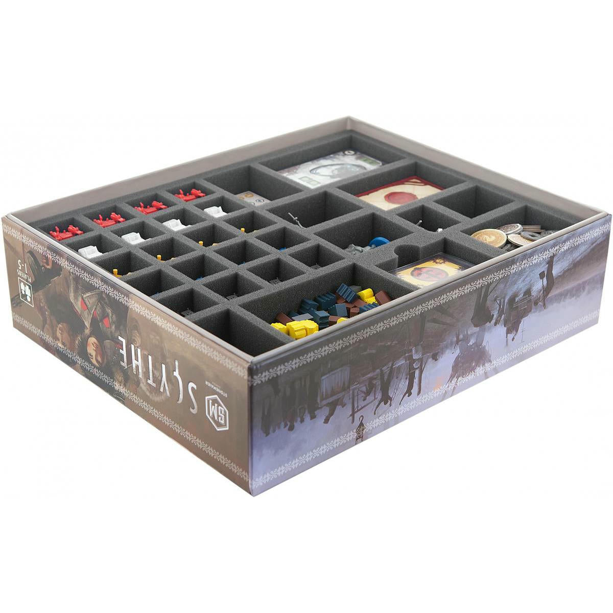 Image of FELDHERR Foam Storage Game Box Insert for the SCYTHE core game box