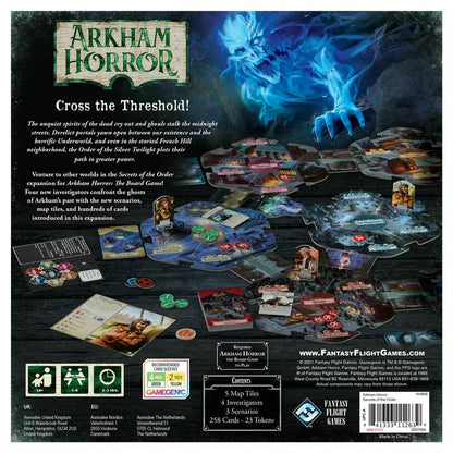 Image of Arkham Horror 3rd Edition Board Game Secrets of the Order Expansion AHB06