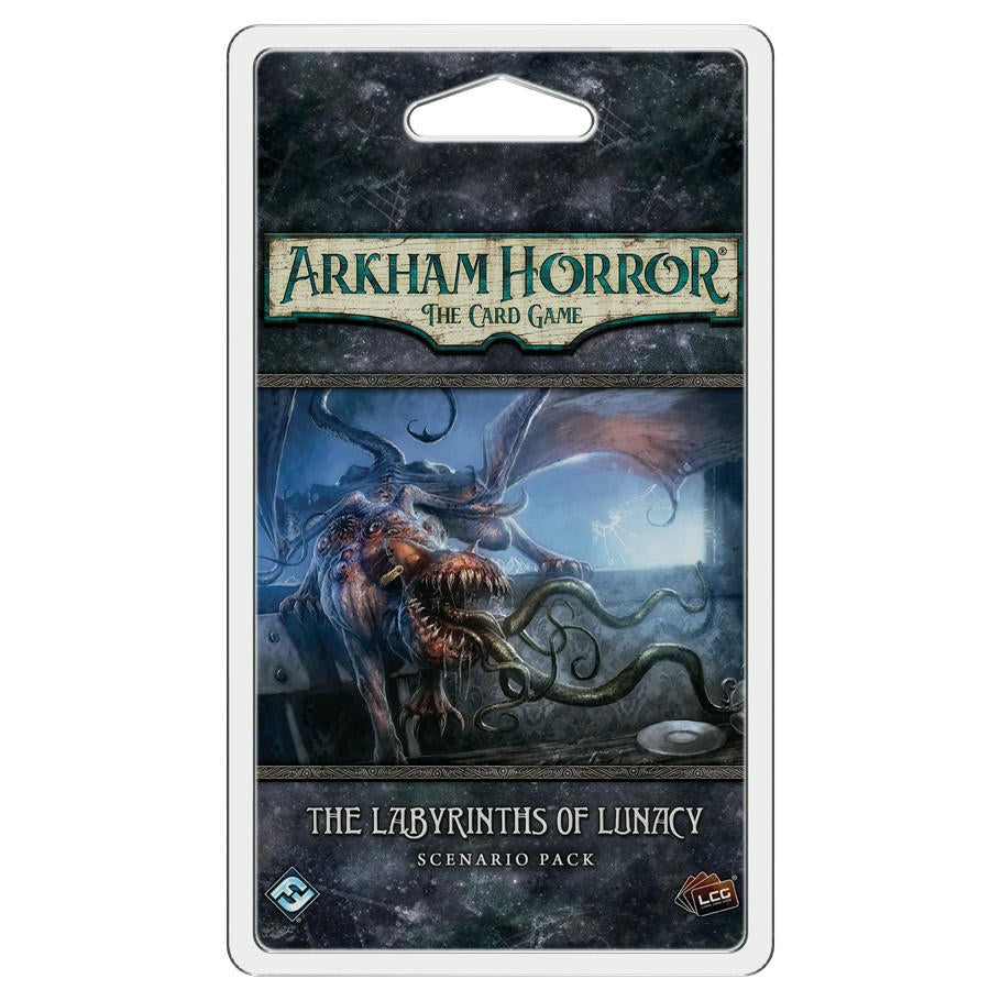Image of Arkham Horror The Card Game: The Labyrinths of Lunacy Scenario Pack FFGAHC18
