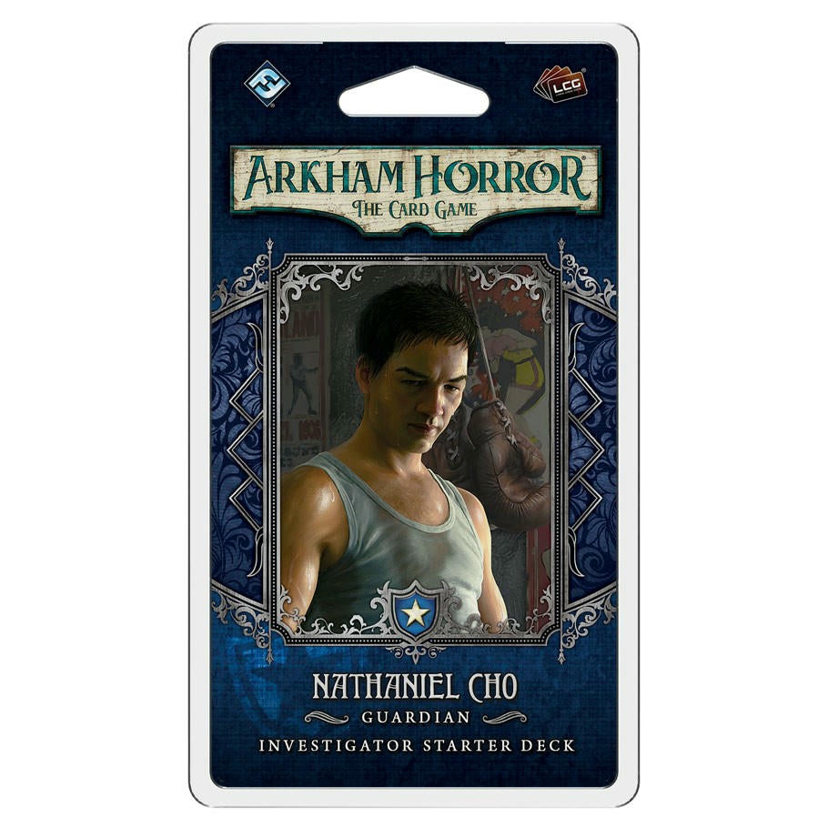 Image of Arkham Horror The Card Game: Nathaniel Cho Investigator Starter Deck FFGAHC47