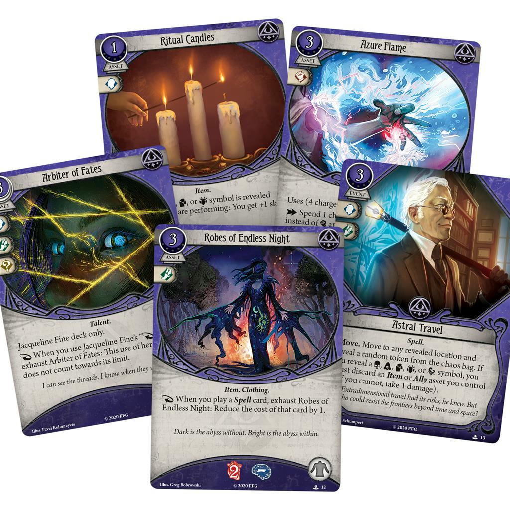 Image of Arkham Horror The Card Game: Jaqueline Fine Investigator Starter Deck FFGAHC50