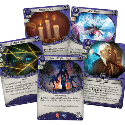 Image of Arkham Horror The Card Game: Jaqueline Fine Investigator Starter Deck FFGAHC50