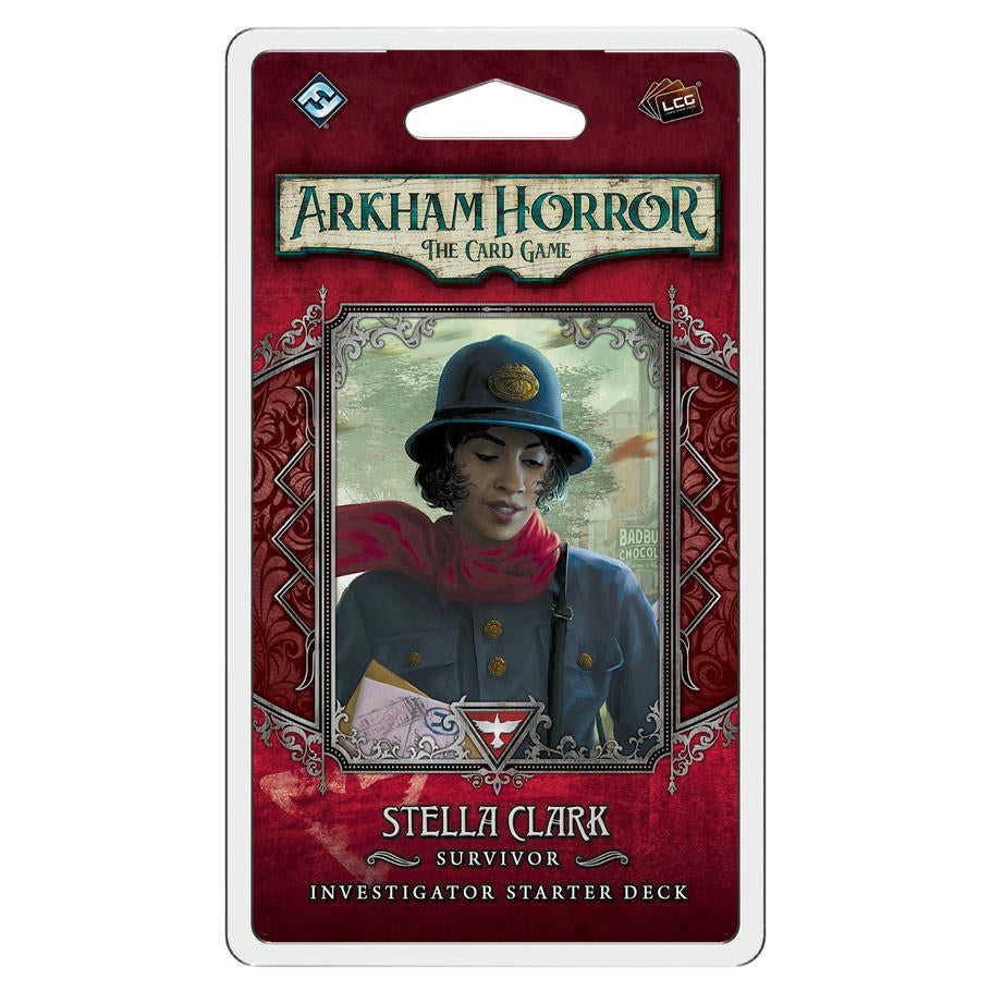 Image of Arkham Horror The Card Game: Stella Clark Investigator Starter Deck FFGAHC51
