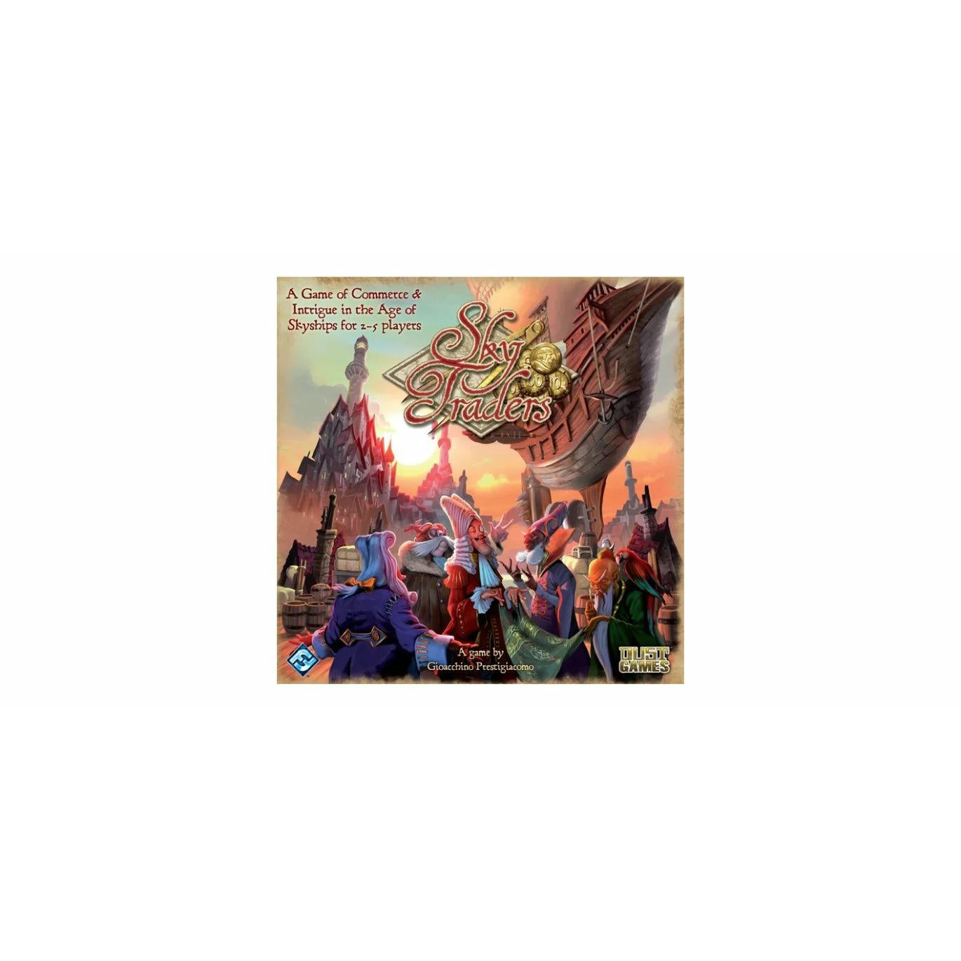 Image of Sky Traders Board Game by Fantasy Flight Games FFGDU19