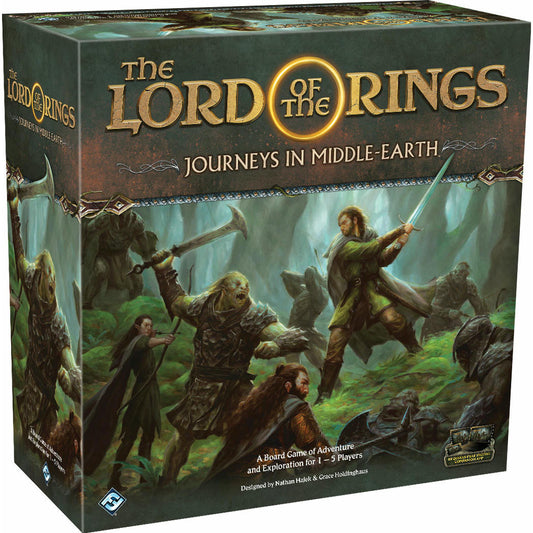 Image of Lord of the Rings: Journeys in Middle Earth Board Game FFGJME01