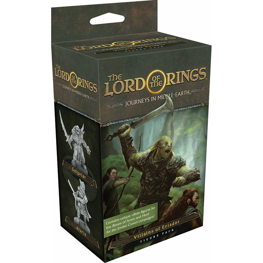 Image of Lord of the Rings Journeys in Middle Earth Villains of Eriador Figure Pack JME04