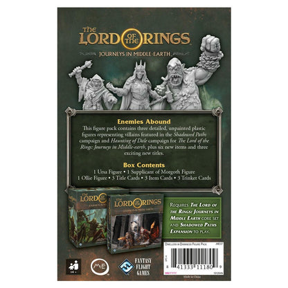 Image of Lord of the Rings Journeys in Middle Earth Dwellers in Darkness Figures JME07