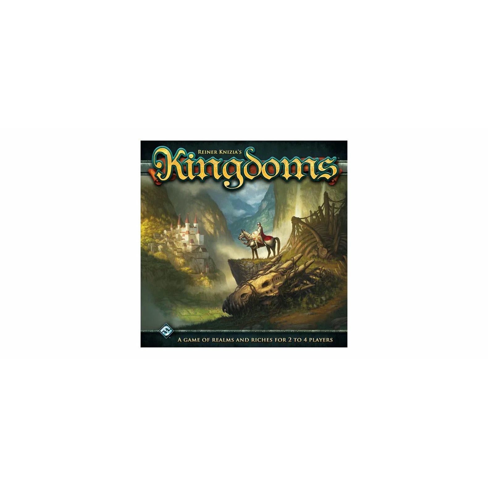 Image of Reiner Knizia's Kingdoms Board Game by Fantasy Flight FFGKN20 OUT OF PRINT