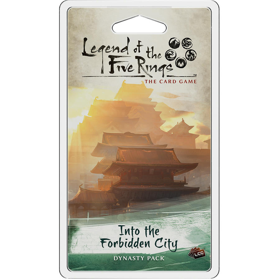 Image of Legend of the Five Rings Card Game Into the Forbidden City Dynasty Pack FFGL5C04