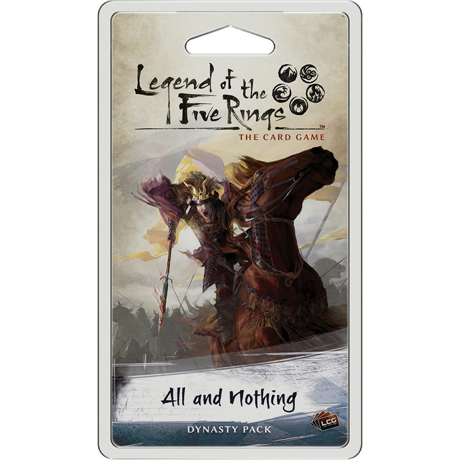 Image of Legend of the Five Rings Card Game: All and Nothing Dynasty Pack FFGL5C13