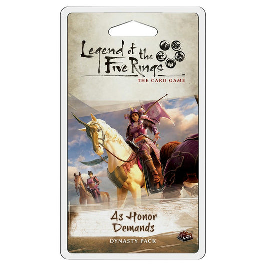 Image of Legend of the Five Rings Card Game: As Honor Demands Dynasty Pack FFGL5C33