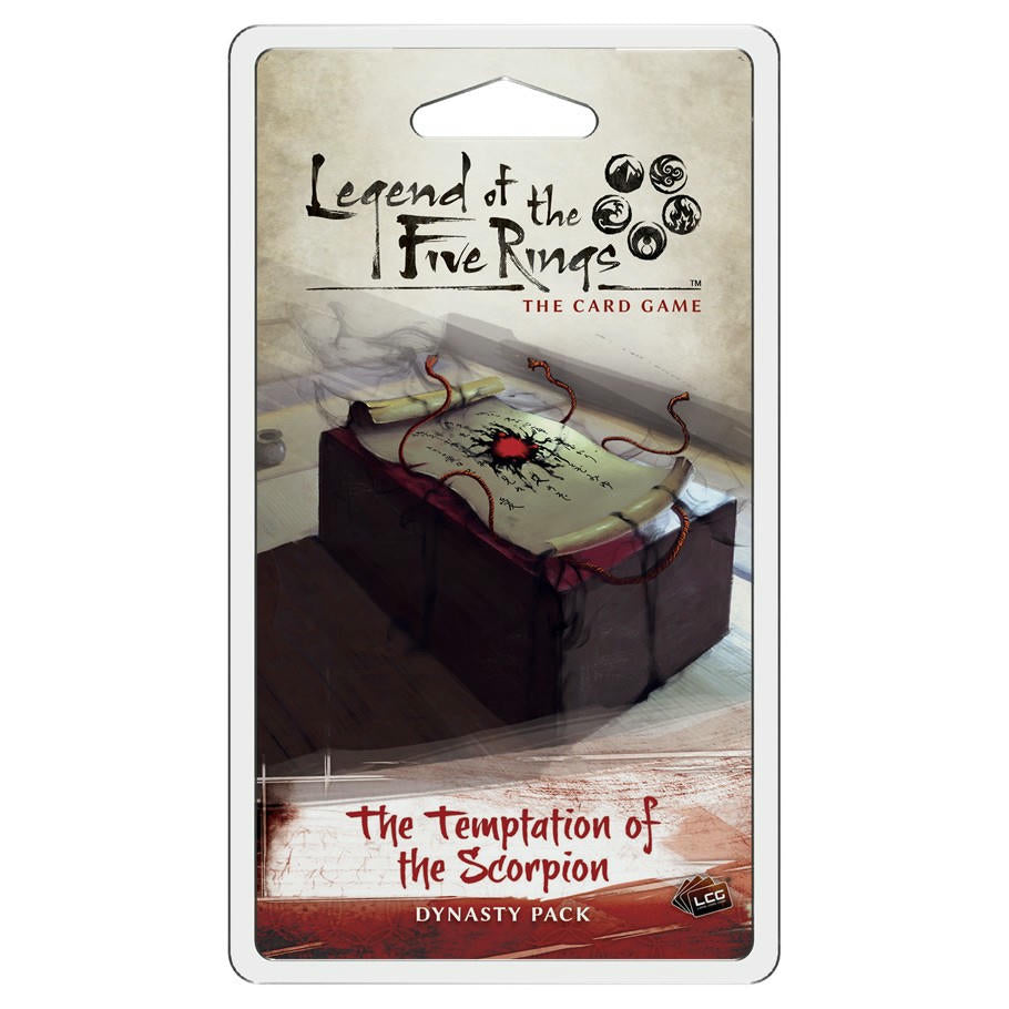 Image of Legend of the Five Rings Card Game Temptation of the Scorpion Dynasty Pack L5C39