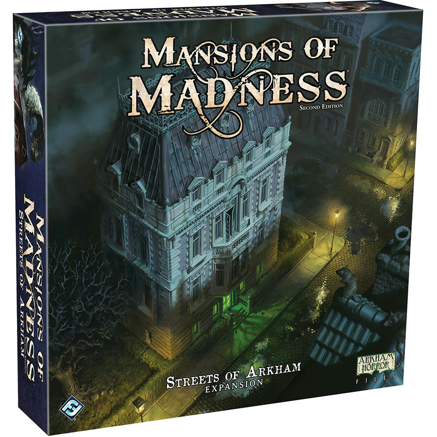 Image of Mansions of Madness Board Game 2nd Ed : Streets of Arkham Expansion FFGMAD25