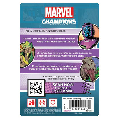Image of Marvel Champions Card Game: The Once & Future Kang Scenario Pack FFGMC11EN