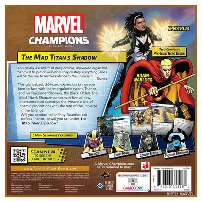 Image of Marvel Champions Card Game: The Mad Titan's Shadow Expansion FFGMC21EN