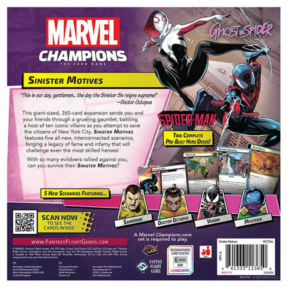 Image of Marvel Champions Card Game: Sinister Motives Expansion FFGMC27