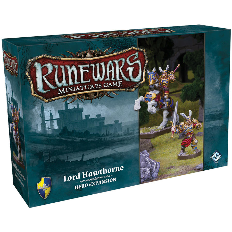 Image of RuneWars Miniatures Game: Lord Hawthorne Hero Expansion Set FFGRWM06 Rune Wars