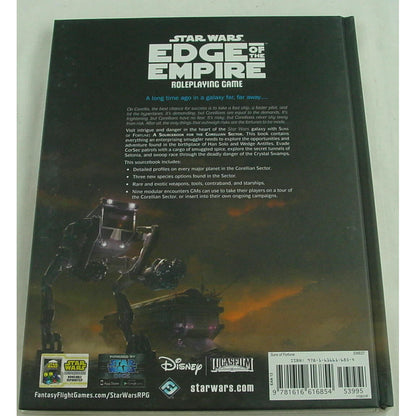 Image of Star Wars Edge of Empire RPG: Suns of Fortune Corellian Sector Sourcebook SWE07