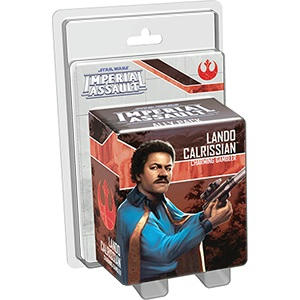 Image of Star Wars Imperial Assault Lando Calrissian Charming Gambler Ally Pack  FFGSWI27