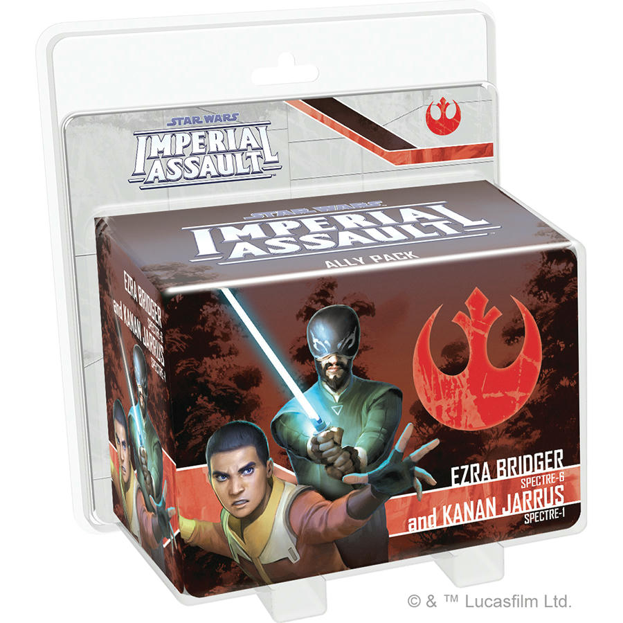 Image of Star Wars Imperial Assault: Ezra Bridger / Kanan Jarrus Ally Pack FFGSWI55