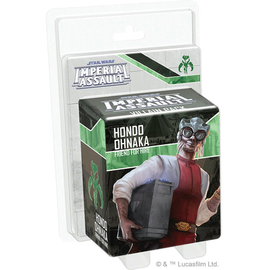 Image of Star Wars Imperial Assault: Hondo Ohnaka Friend For Hire Villain Pack FFGSWI58