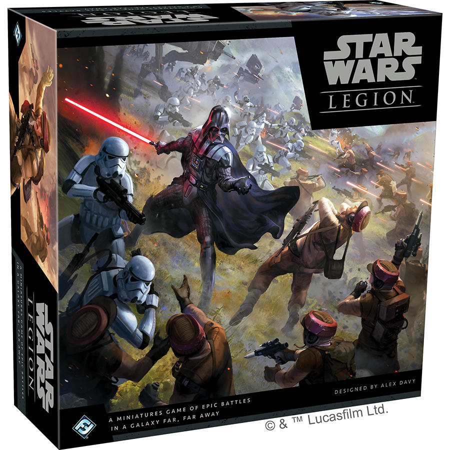 Image of Star Wars Legion Miniatures Game Core Set by Fantasy Flight Games FFGSWL01