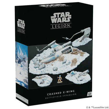 Image of Star Wars Legion Miniatures game: Crashed X-Wing Battlefield Expansion SWL100EN