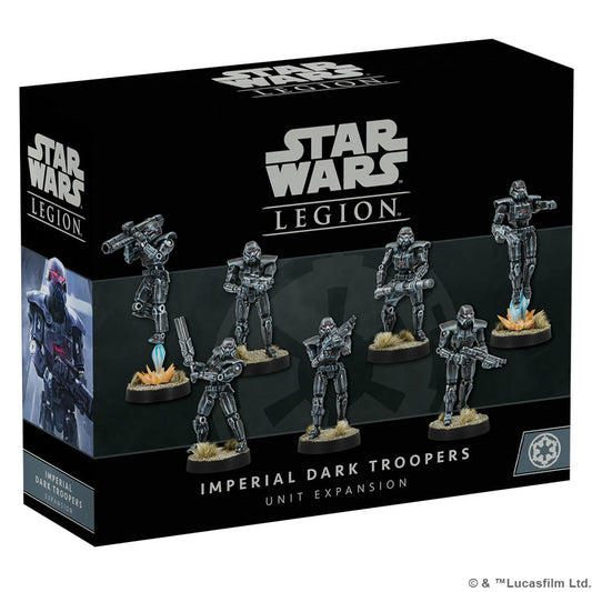 Image of Star Wars Legion Imperial Dark Troopers Unit Expansion FFGSWL103EN