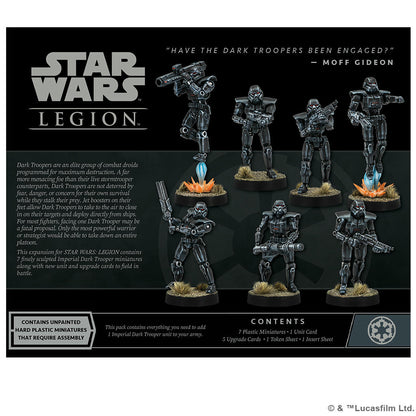 Image of Star Wars Legion Imperial Dark Troopers Unit Expansion FFGSWL103EN