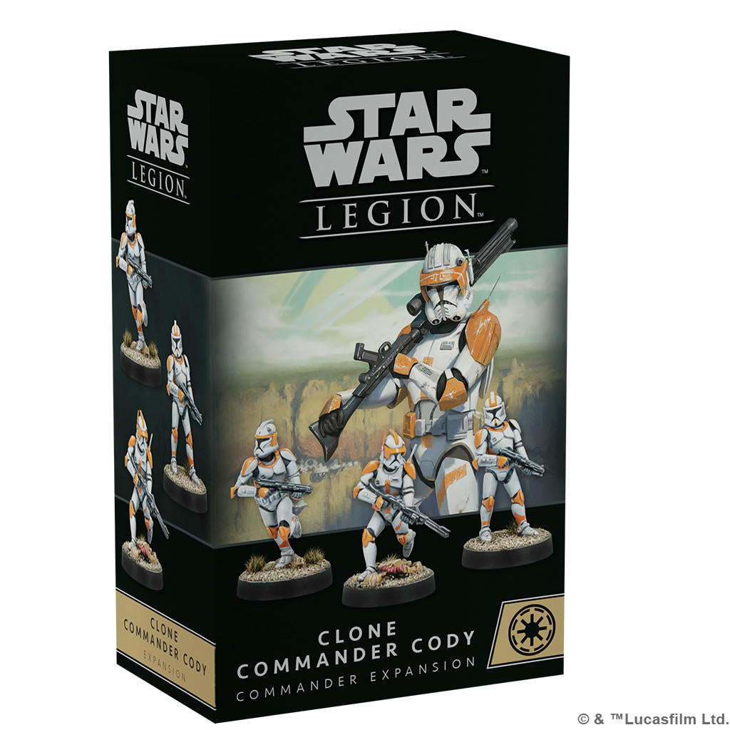 Image of Star Wars Legion Miniatures game: Commander Cody Commander Expansion FFGSWL107EN