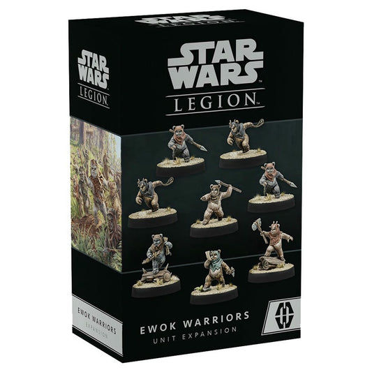 Image of Star Wars Legion Rebel Ewok Warriors Unit Expansion FFGSWL109EN