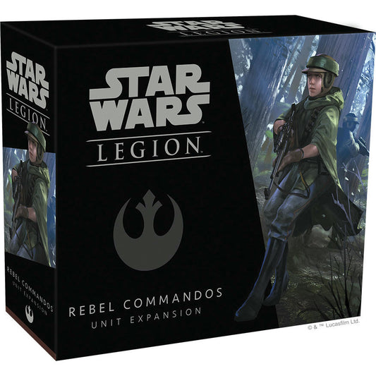 Image of Star Wars Legion Miniatures game: Rebel Commandos Unit Expansion Fantasy Flight 