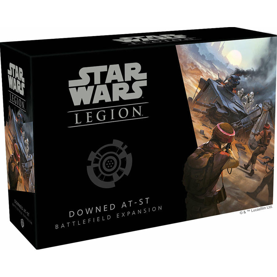 Image of Star Wars Legion Miniatures Game Downed AT-ST Battlefield Expansion SWL30