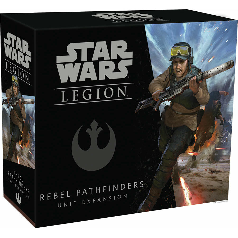 Image of Star Wars Legion Miniatures game: Rebel Pathfinders Unit Expansion SWL32