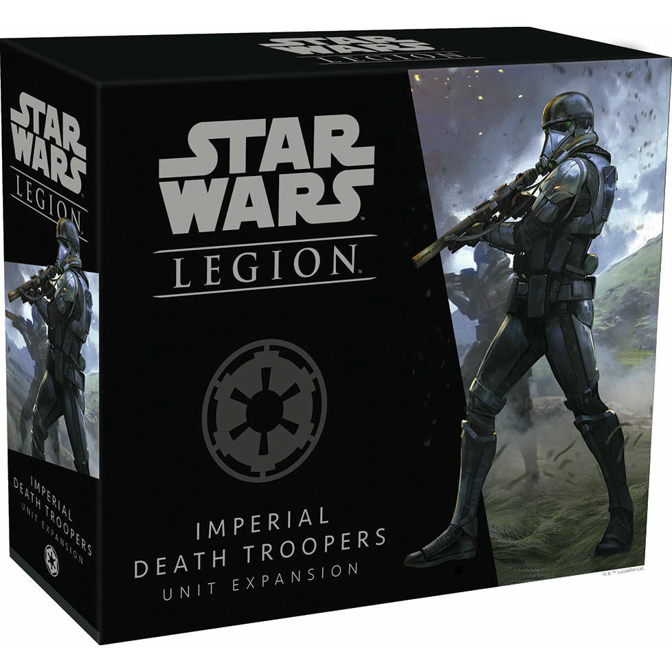 Image of Star Wars Legion Miniatures game: Imperial Death Troopers Unit Expansion SWL34
