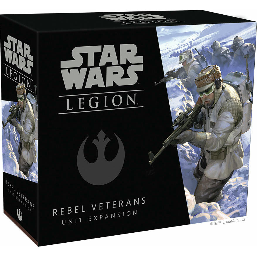 Image of Star Wars Legion Miniatures game: Rebel Veterans Unit Expansion FFGSWL39