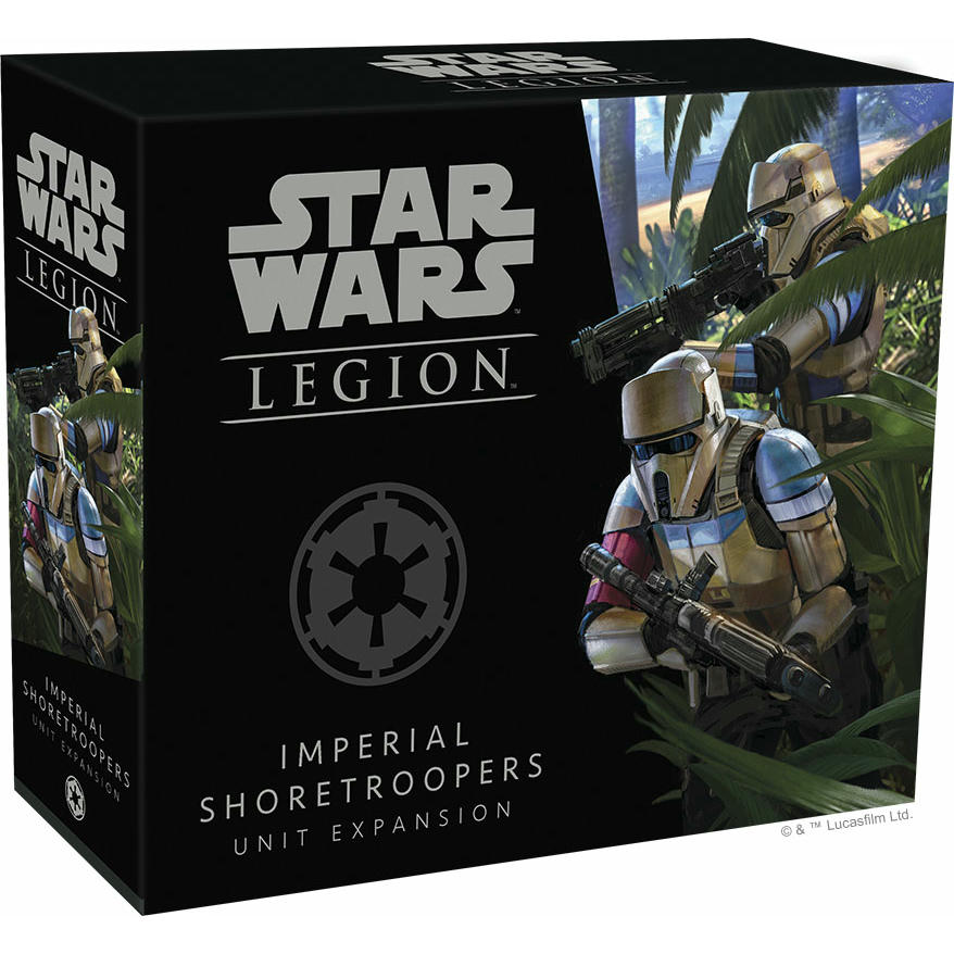 Image of Star Wars Legion Miniatures game: Imperial Shoretroopers Unit Expansion FFGSWL41