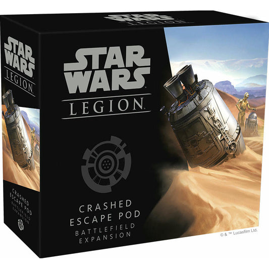 Image of Star Wars Legion Miniatures Game Crashed Escape Pod Battlefield Expansion SWL43